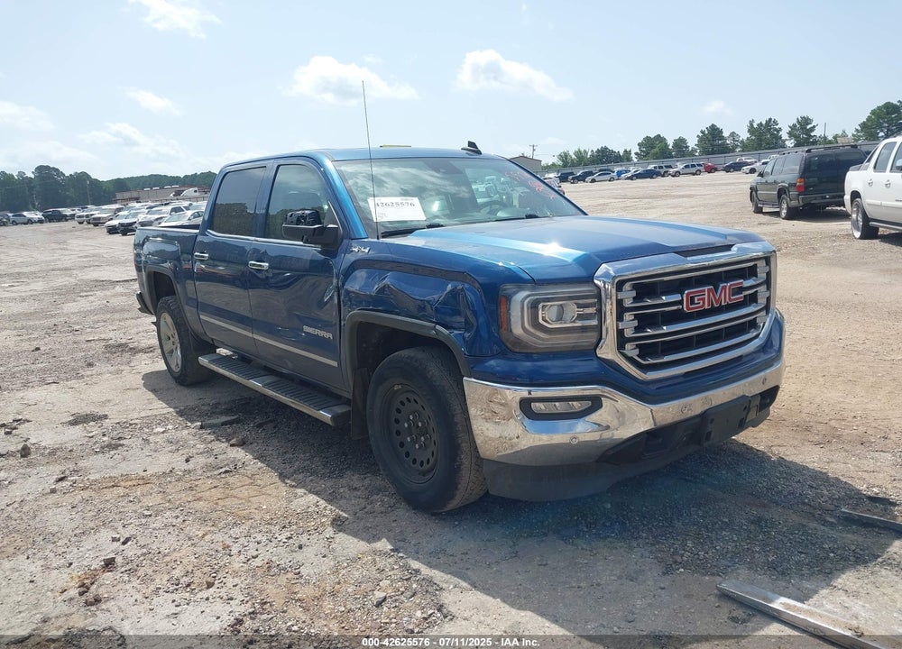 2018 GMC SIERRA 1500 SLT VIN: 3GTU2NEC8JG428178