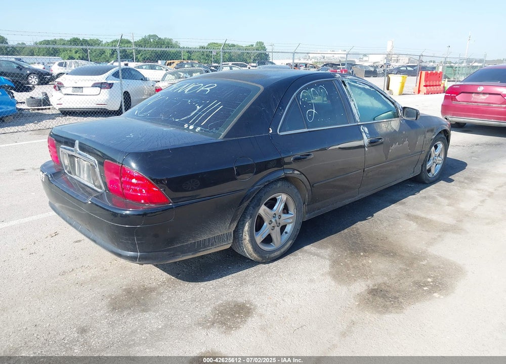 2000 LINCOLN LS VIN: 1LNHM87A2YY776255