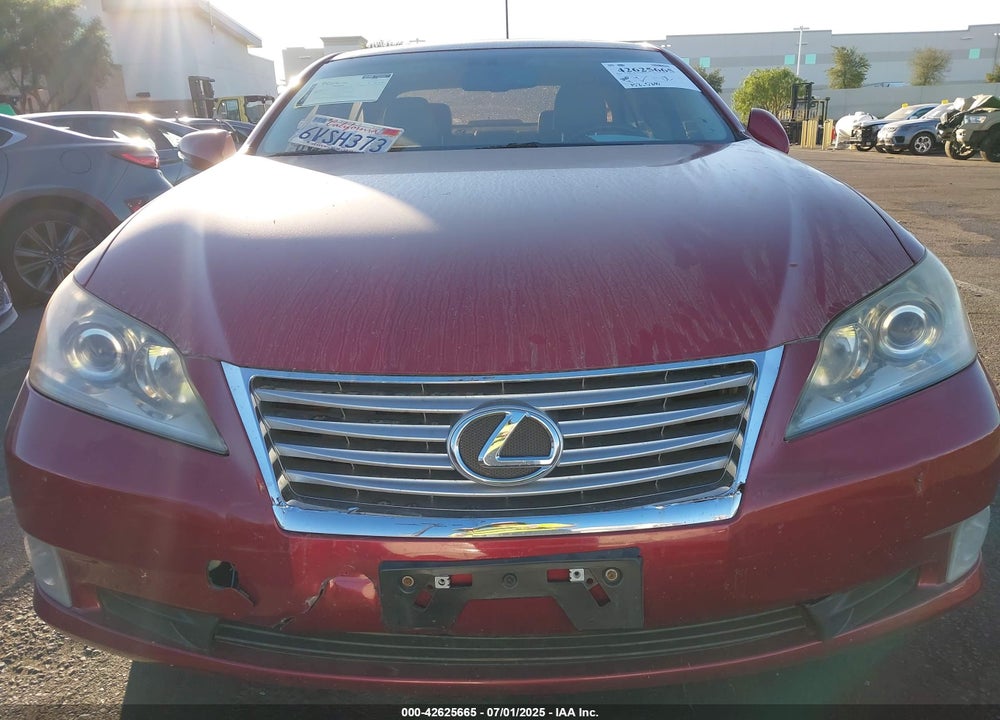 2012 LEXUS ES350 VIN: JTHBK1EGXC2491201