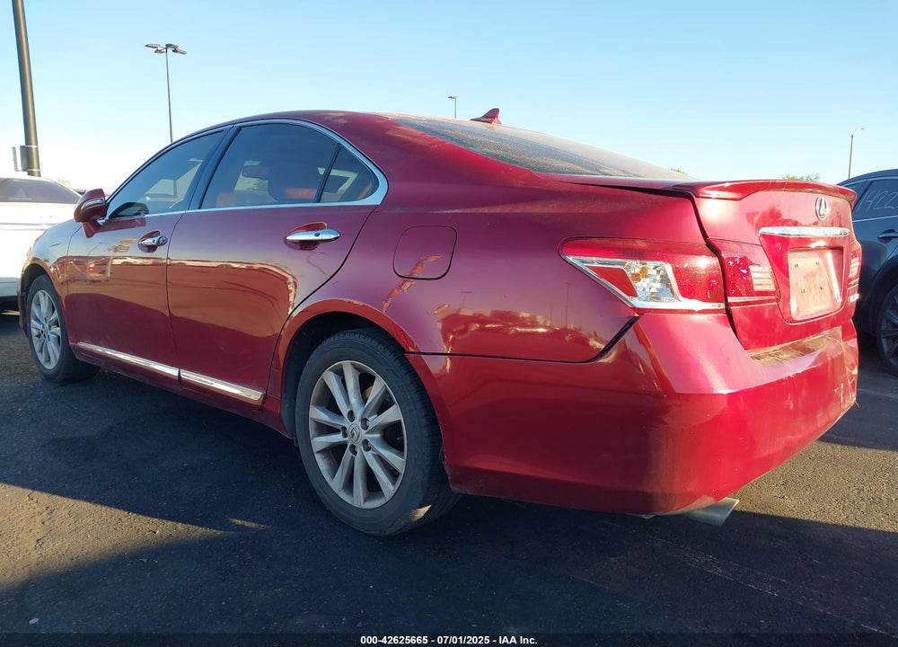 2012 LEXUS ES350 VIN: JTHBK1EGXC2491201