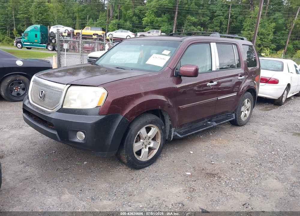 2011 HONDA PILOT EX-L VIN: 5FNYF4H65BB050365