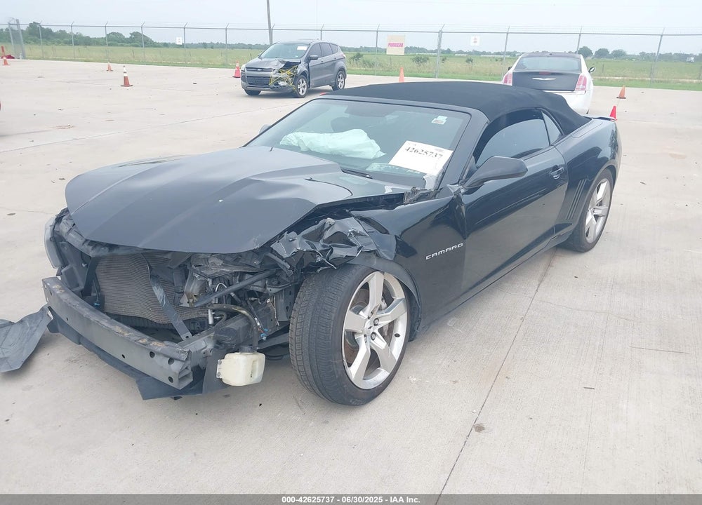 2011 CHEVROLET CAMARO VIN: 2G1FT3DW7B9201557