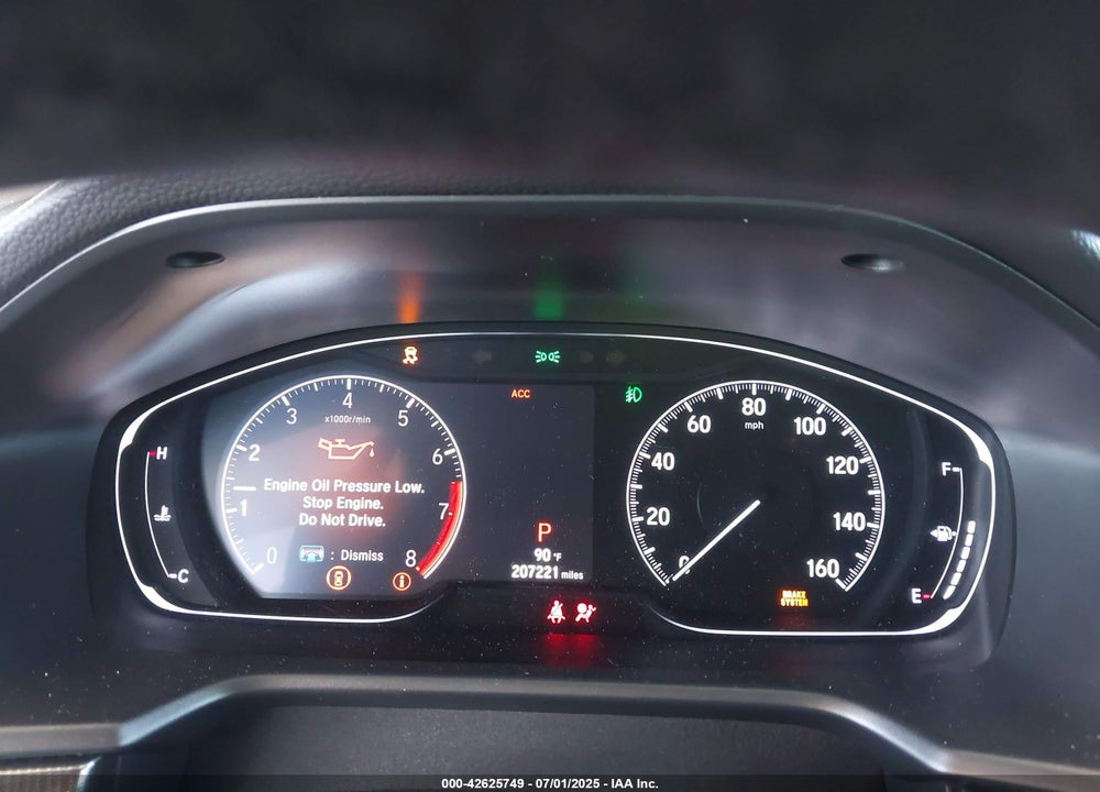 2020 HONDA ACCORD VIN: 1HGCV1F39LA093610