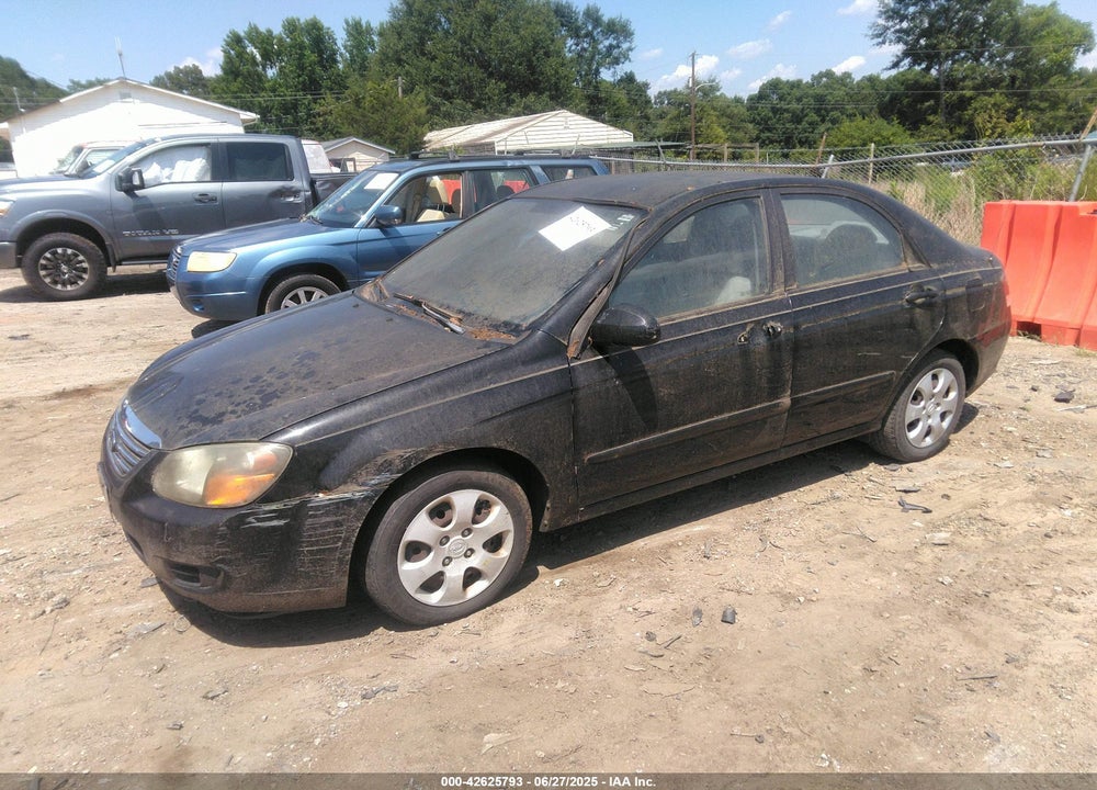 2009 KIA SPECTRA VIN: KNAFE222995640761