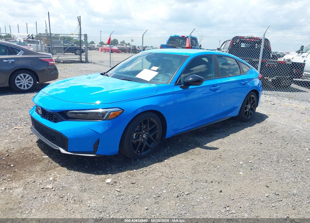 2025 HONDA CIVIC VIN: 19XFL2H87SE023437