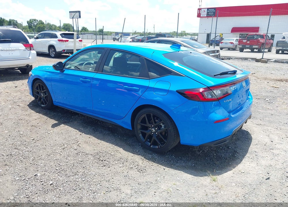 2025 HONDA CIVIC VIN: 19XFL2H87SE023437