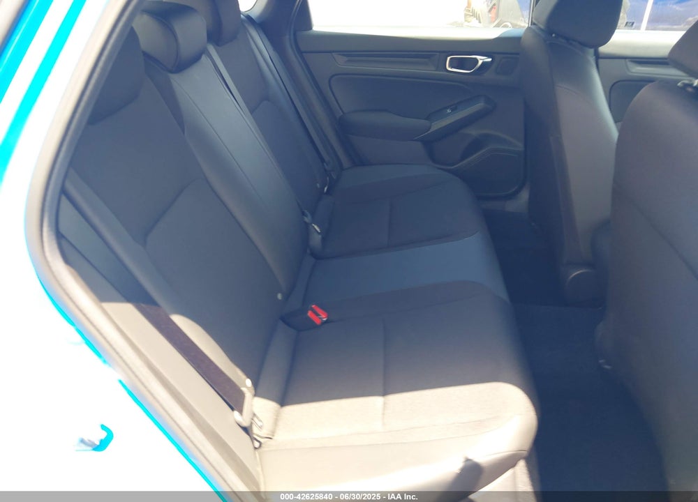 2025 HONDA CIVIC VIN: 19XFL2H87SE023437