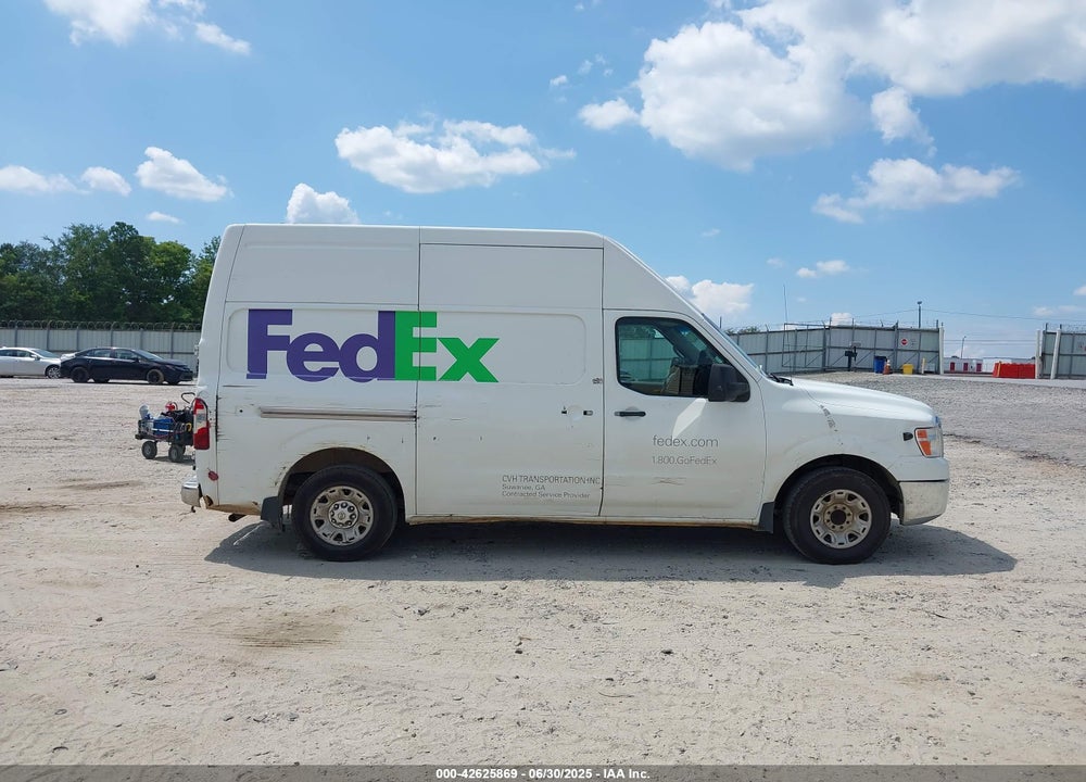 2013 NISSAN NV CARGO NV2500 HD SV V6 VIN: 1N6BF0LY5DN108676