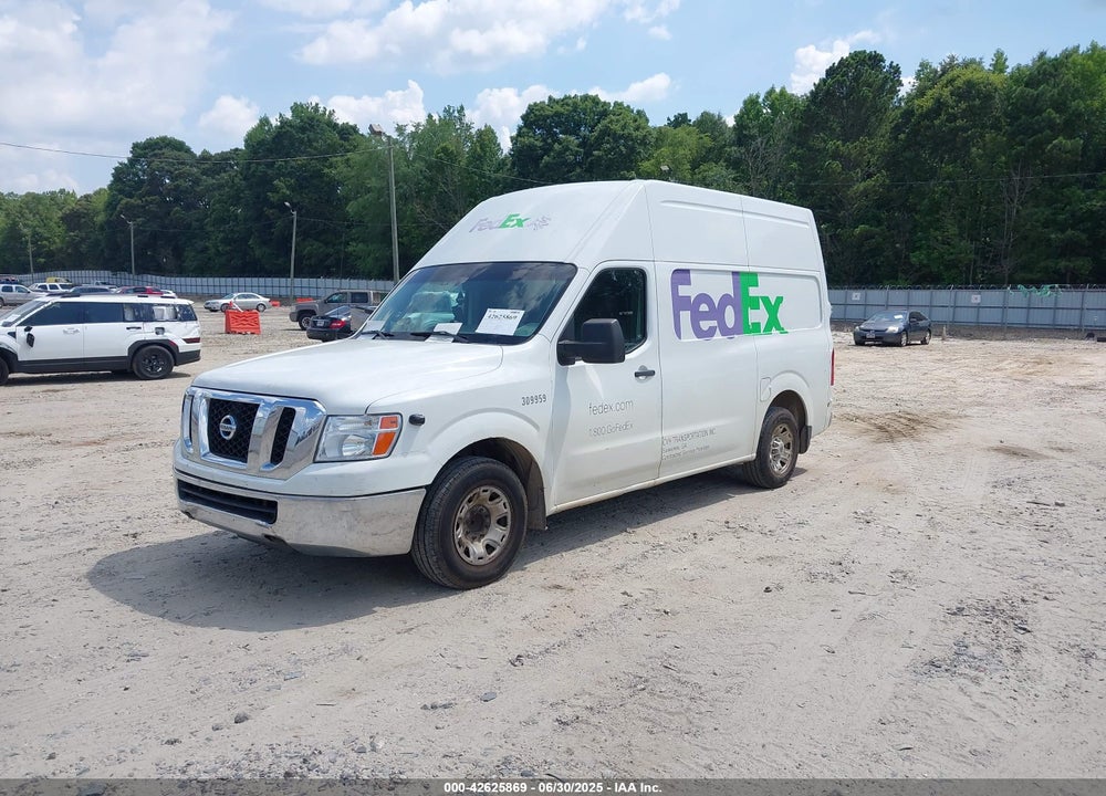 2013 NISSAN NV CARGO NV2500 HD SV V6 VIN: 1N6BF0LY5DN108676