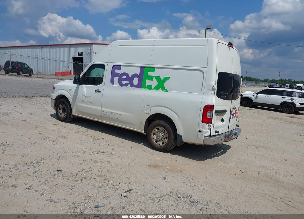 2013 NISSAN NV CARGO NV2500 HD SV V6 VIN: 1N6BF0LY5DN108676