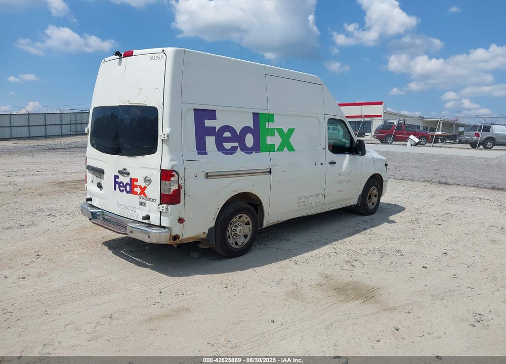 2013 NISSAN NV CARGO NV2500 HD SV V6 VIN: 1N6BF0LY5DN108676
