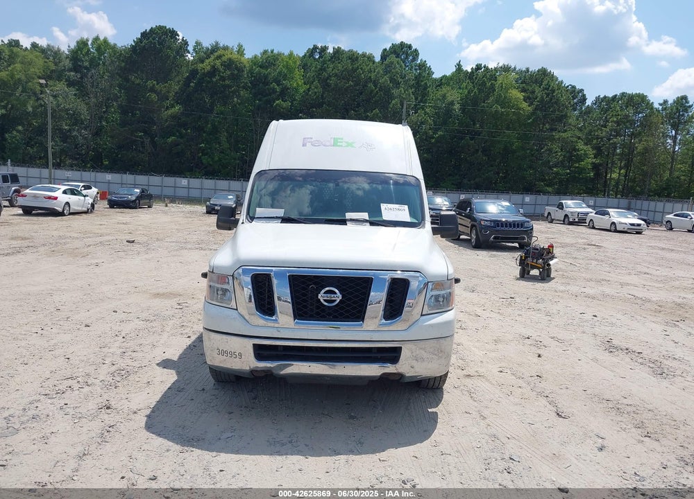 2013 NISSAN NV CARGO NV2500 HD SV V6 VIN: 1N6BF0LY5DN108676