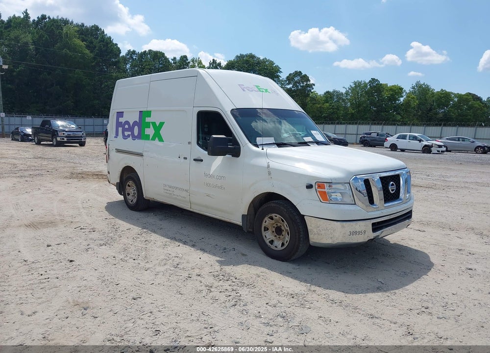 2013 NISSAN NV CARGO NV2500 HD SV V6 VIN: 1N6BF0LY5DN108676