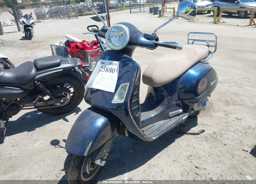 2008 VESPA GTS 250 VIN: ZAPM459LX85006806