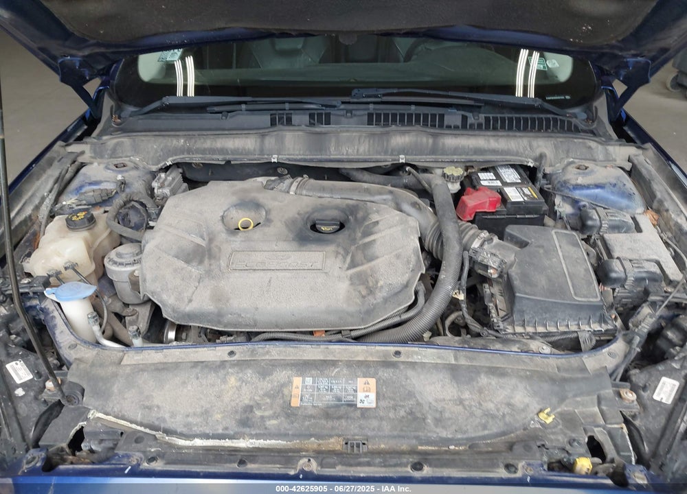 2013 FORD FUSION VIN: 3FA6P0K99DR207838
