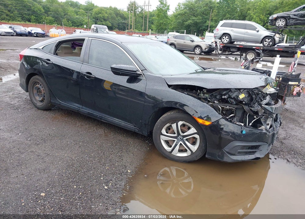 2017 HONDA CIVIC LX VIN: 19XFC2F50HE230074