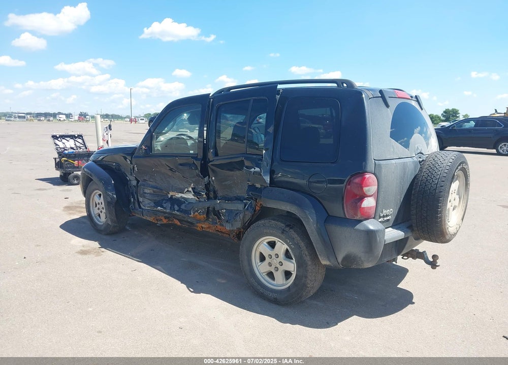 2007 JEEP LIBERTY SPORT VIN: 1J4GL48K07W710567