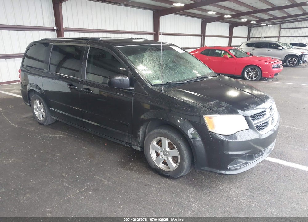 2012 DODGE GRAND CARAVAN SXT VIN: 2C4RDGCG6CR396605