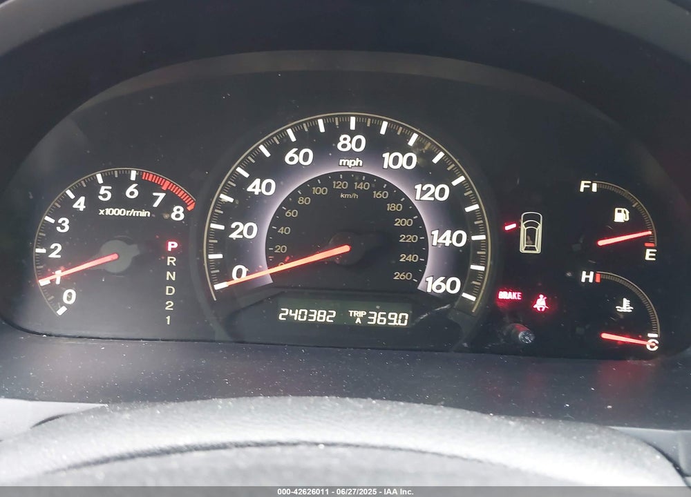 2006 HONDA ODYSSEY EX VIN: 5FNRL38416B086145