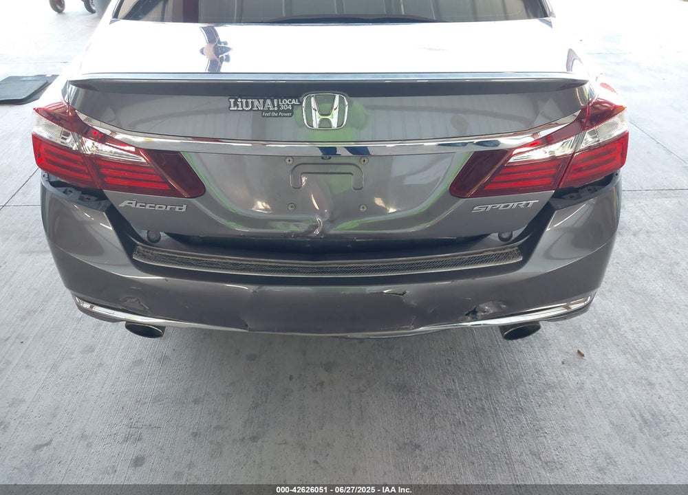 2016 HONDA ACCORD VIN: 1HGCR2F61GA157973