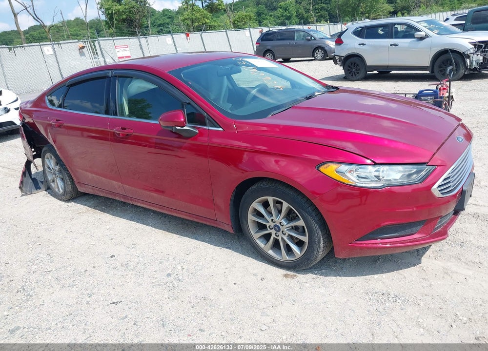 2017 FORD FUSION SE VIN: 3FA6P0H79HR203140