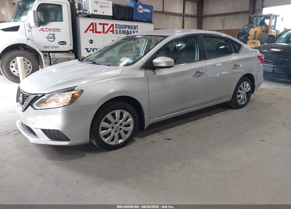 2016 NISSAN SENTRA S VIN: 3N1AB7AP0GY241885