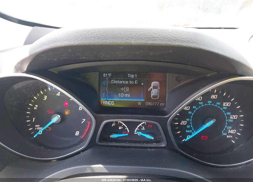 2015 FORD ESCAPE VIN: 1FMCU9GX8FUB14172