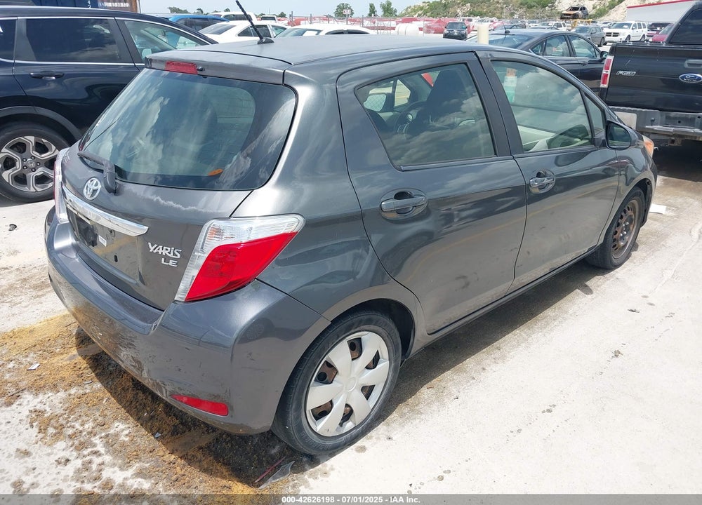 2014 TOYOTA YARIS VIN: JTDKTUD30ED596173
