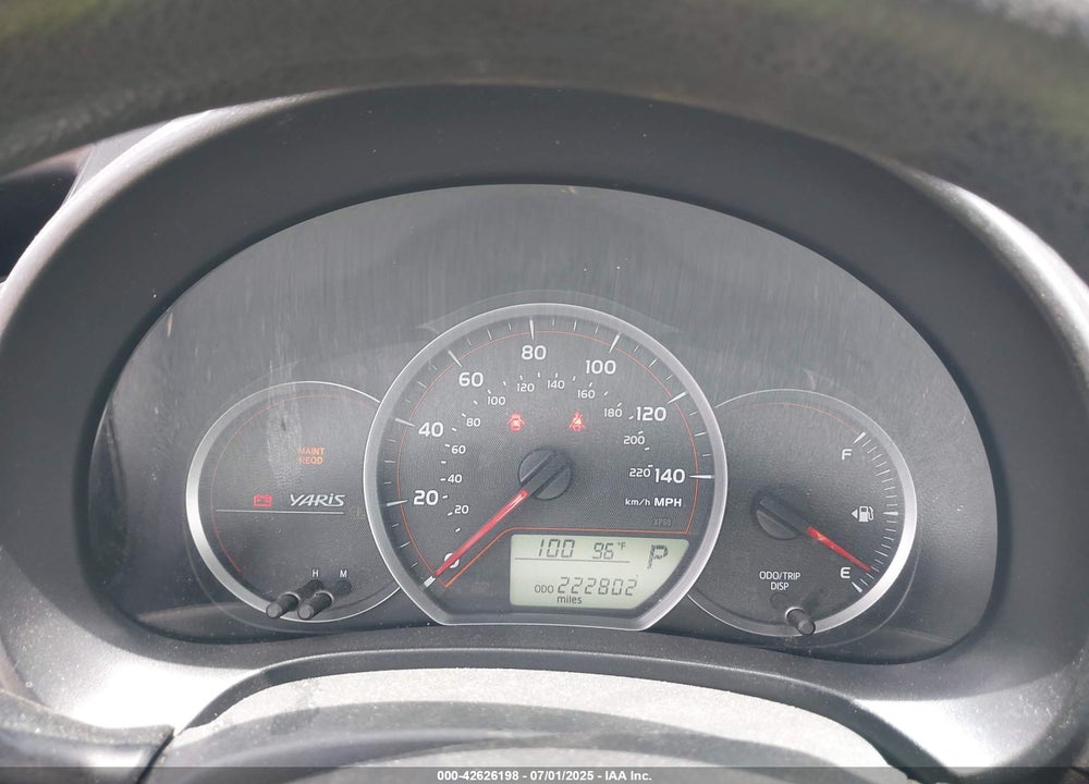 2014 TOYOTA YARIS VIN: JTDKTUD30ED596173