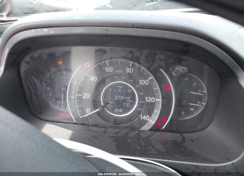 2014 HONDA CR-V VIN: 3CZRM3H55EG702695