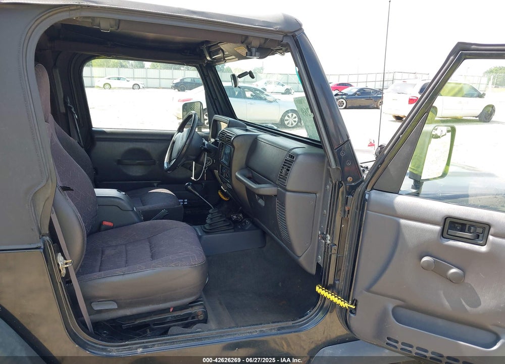 2002 JEEP WRANGLER SPORT VIN: 1J4FA49S32P700831