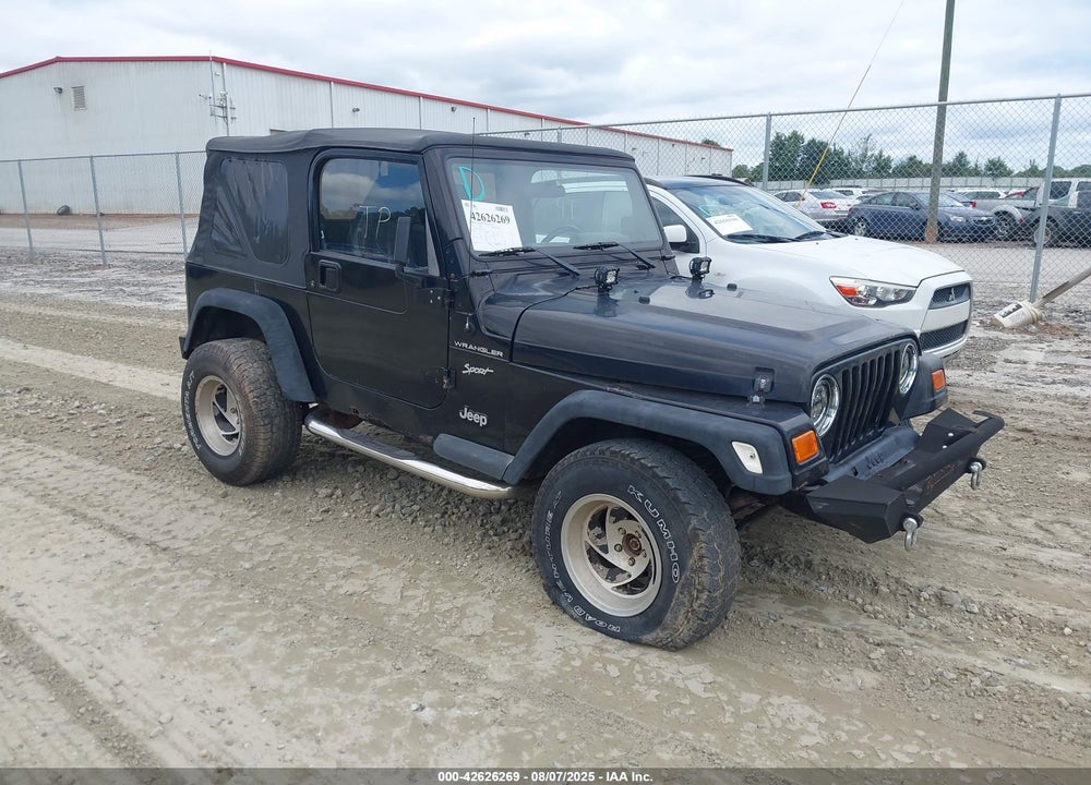 2002 JEEP WRANGLER SPORT VIN: 1J4FA49S32P700831