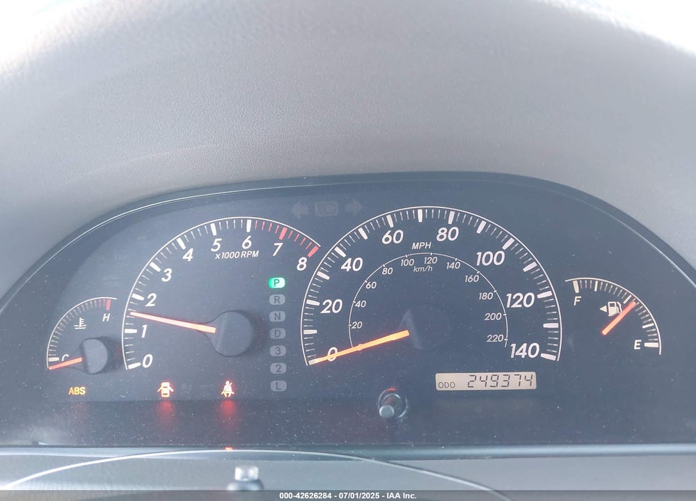 2005 TOYOTA CAMRY VIN: 4T1BF32KX5U592011