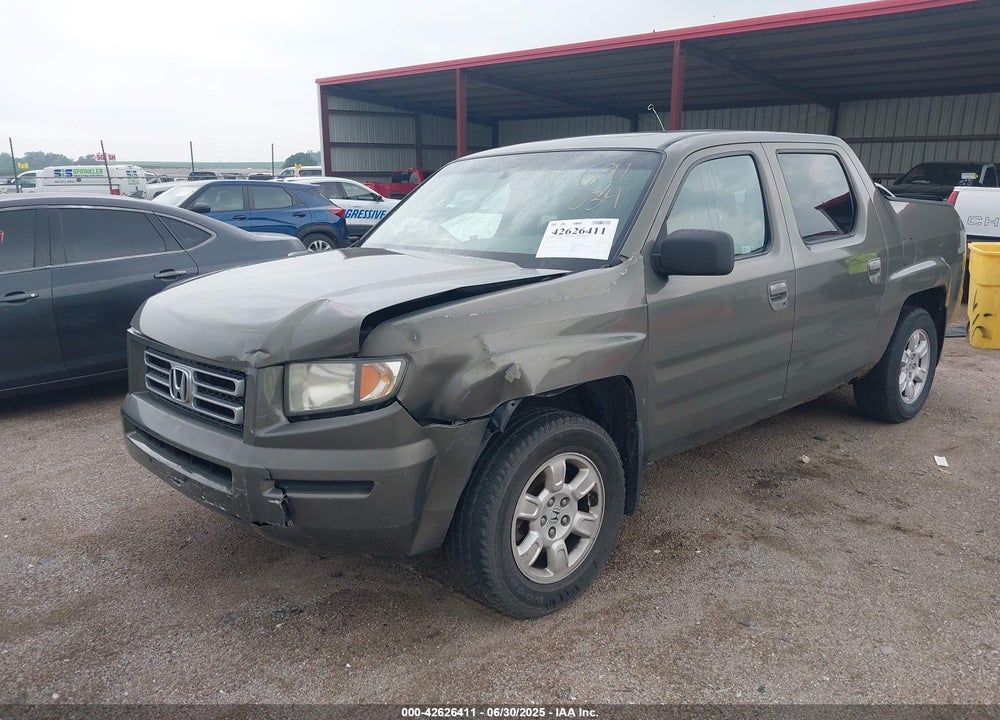 2007 HONDA RIDGELINE VIN: 2HJYK16517H513832