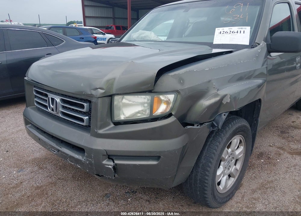 2007 HONDA RIDGELINE VIN: 2HJYK16517H513832