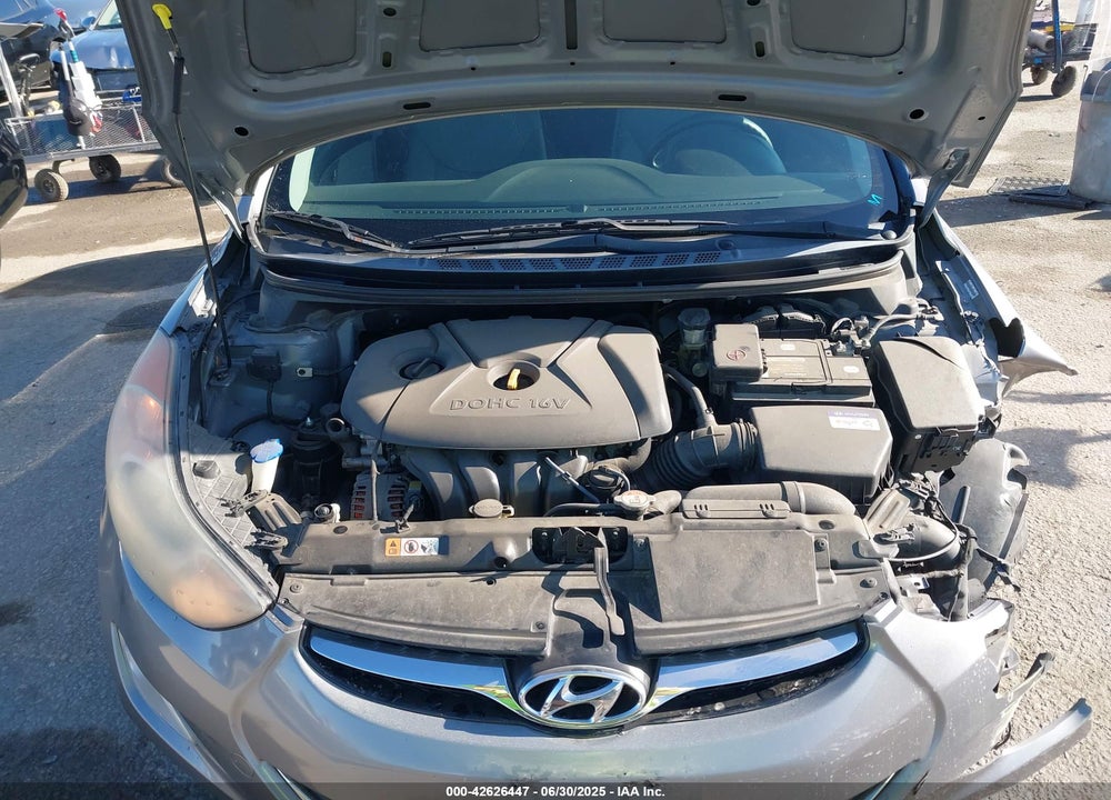 2012 HYUNDAI ELANTRA VIN: KMHDH4AE4CU427508