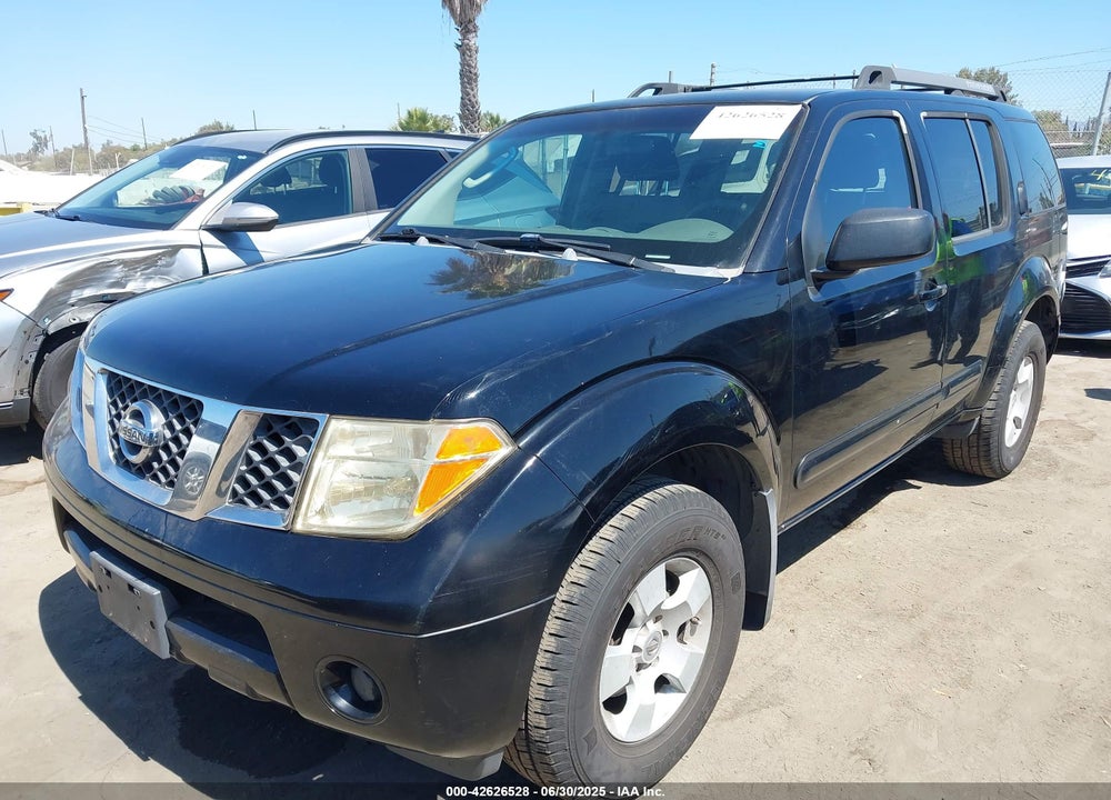 2005 NISSAN PATHFINDER XE VIN: 5N1AR18UX5C721693