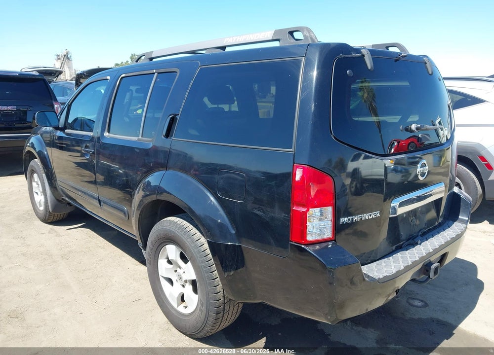 2005 NISSAN PATHFINDER XE VIN: 5N1AR18UX5C721693