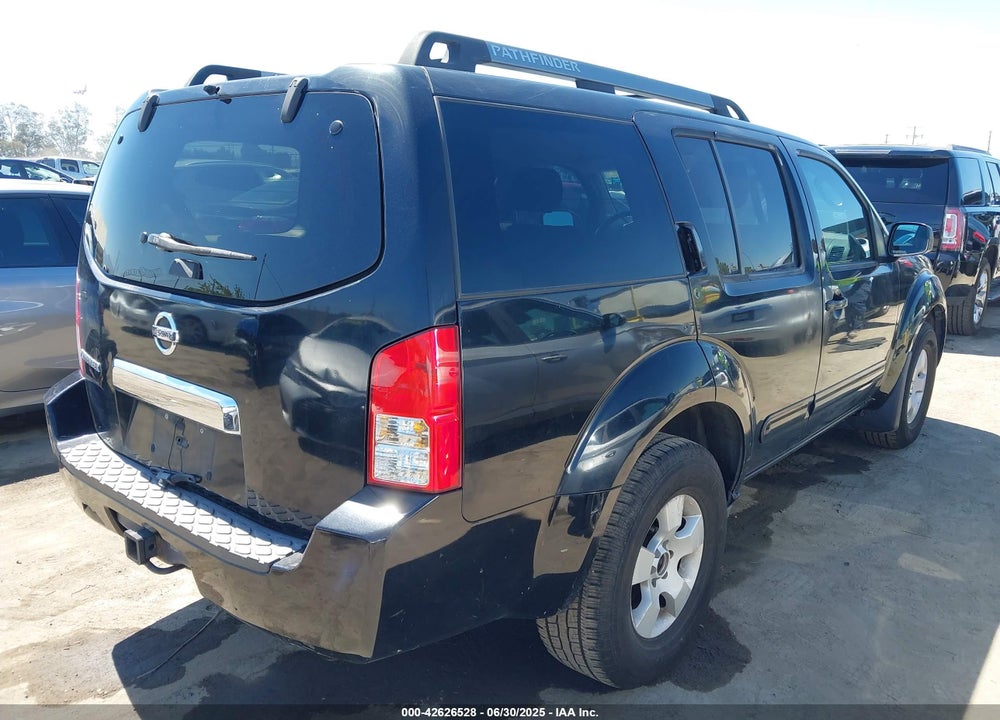 2005 NISSAN PATHFINDER XE VIN: 5N1AR18UX5C721693