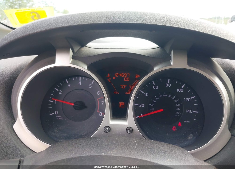 2011 NISSAN JUKE SL VIN: JN8AF5MV9BT017312