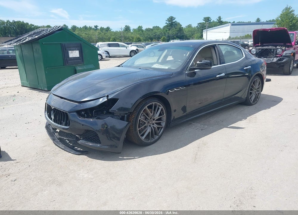 2015 MASERATI GHIBLI VIN: ZAM57RTA1F1142480