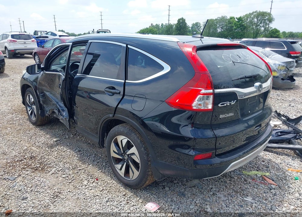 2016 HONDA CR-V TOURING VIN: 5J6RM3H90GL002026