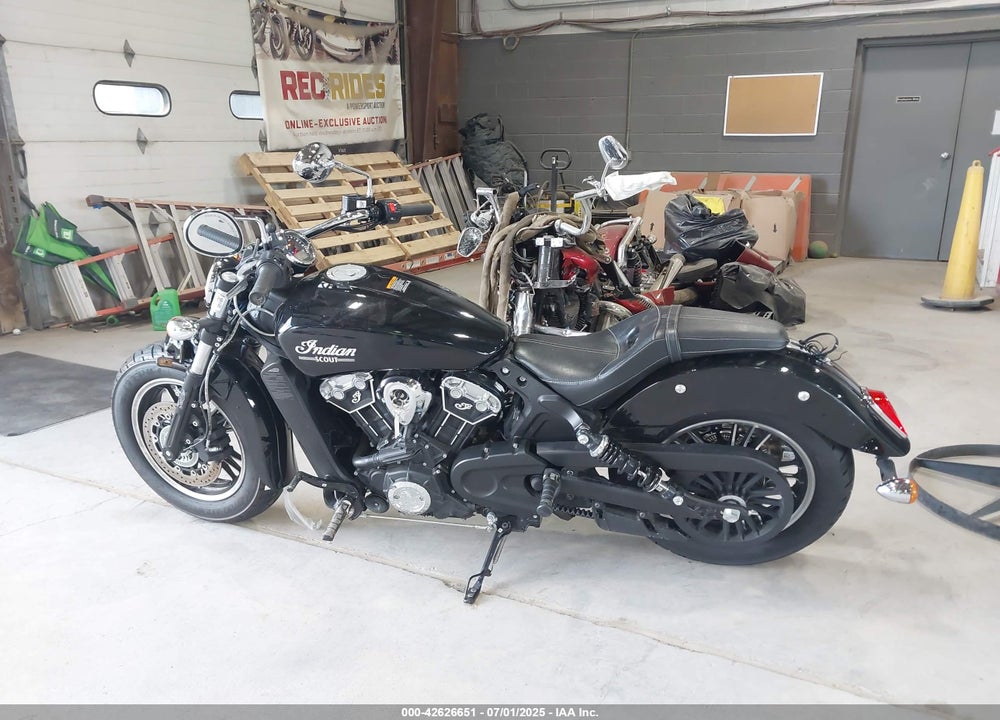 2021 INDIAN MOTORCYCLE CO. SCOUT ABS VIN: 56KMSA006M3174848