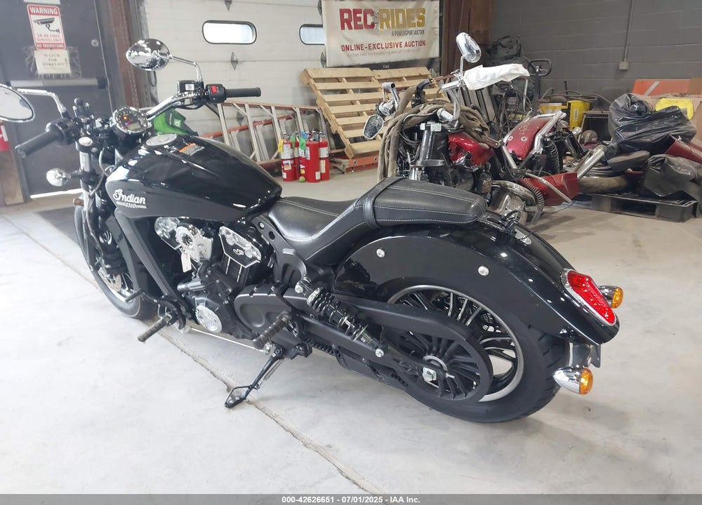 2021 INDIAN MOTORCYCLE CO. SCOUT ABS VIN: 56KMSA006M3174848