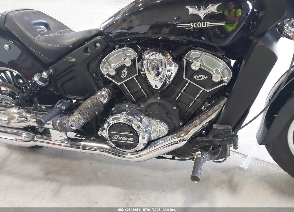 2021 INDIAN MOTORCYCLE CO. SCOUT ABS VIN: 56KMSA006M3174848