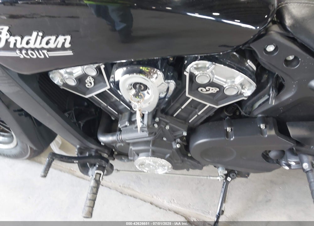 2021 INDIAN MOTORCYCLE CO. SCOUT ABS VIN: 56KMSA006M3174848