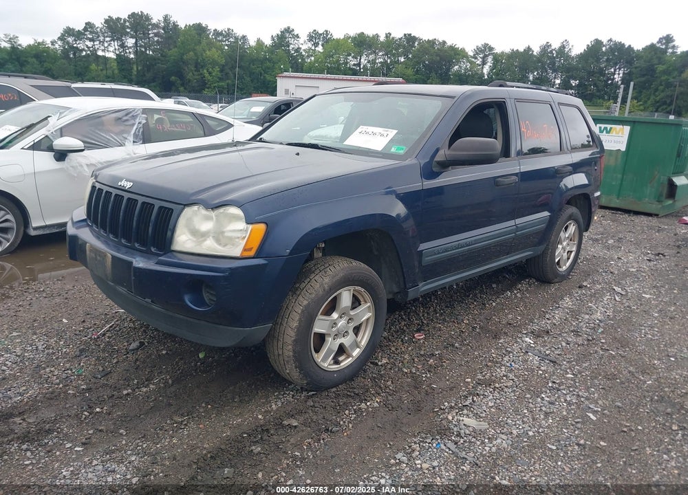 2005 JEEP GRAND CHEROKEE LAREDO VIN: 1J4GS48K65C717220