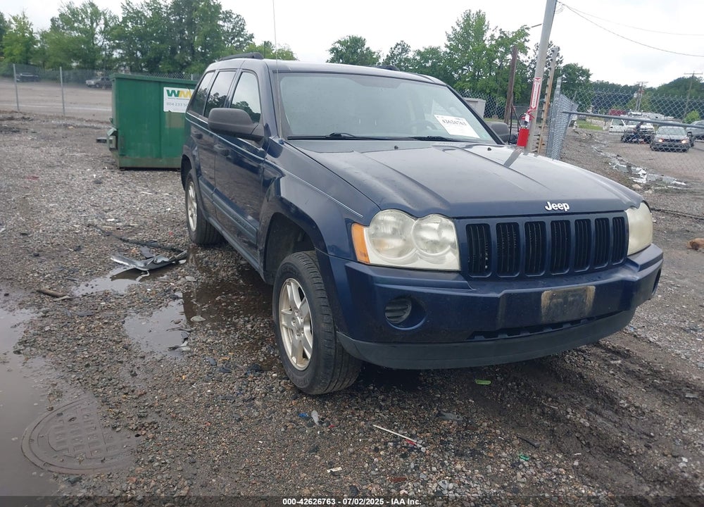 2005 JEEP GRAND CHEROKEE LAREDO VIN: 1J4GS48K65C717220