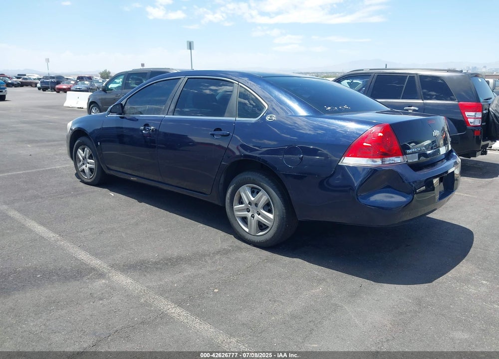 2008 CHEVROLET IMPALA VIN: 2G1WB58K089284991