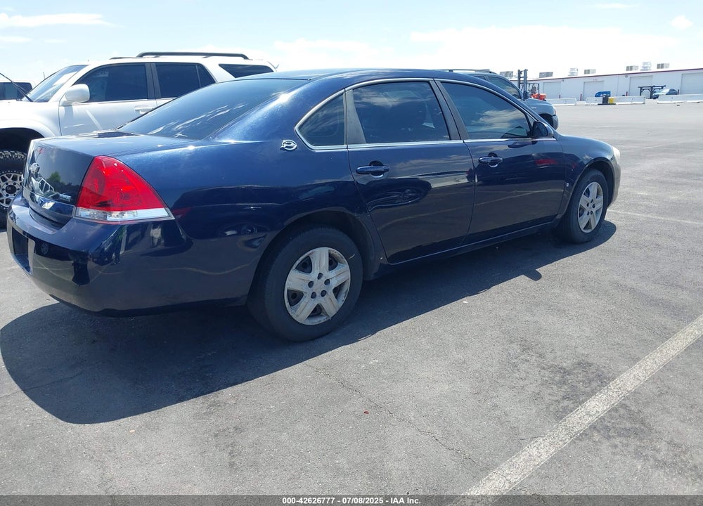 2008 CHEVROLET IMPALA VIN: 2G1WB58K089284991